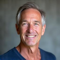 Professional headshot of David Wilson, a serene and guiding male mindfulness coach.